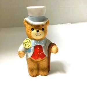 Vintage Greatest Dad Father's Day Teddy Bear 1980 Lucy Rigg Enesco Lucy …